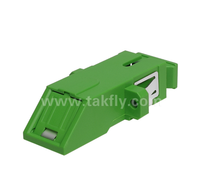 อะแดปเตอร์ Simplex ชนิดแนวทแยง SC พร้อมชัตเตอร์ภายในในตัว – กันฝุ่นและป้องกันดวงตาด้วยเลเซอร์ การสูญเสียการแทรกต่ำ สำหรับศูนย์ข้อมูลและการเชื่อมต่อไฟเบอร์ FTTx