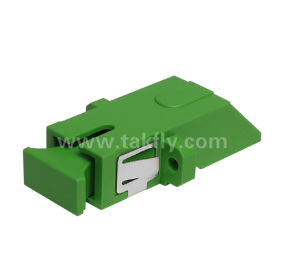 อะแดปเตอร์ Simplex ชนิดแนวทแยง SC พร้อมชัตเตอร์ภายในในตัว – กันฝุ่นและป้องกันดวงตาด้วยเลเซอร์ การสูญเสียการแทรกต่ำ สำหรับศูนย์ข้อมูลและการเชื่อมต่อไฟเบอร์ FTTx