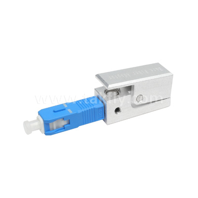 SC Square Type Bare Fiber Adapter ✅ ไม่มีเอโป๊กซี่ สามารถใช้ได้ใหม่ได้ เสียการใส่น้อย สําหรับการทดสอบและการวัดไฟเบอร์ออปติกส์