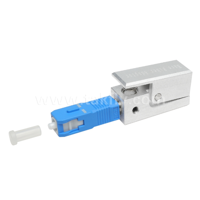SC Square Type Bare Fiber Adapter ✅ ไม่มีเอโป๊กซี่ สามารถใช้ได้ใหม่ได้ เสียการใส่น้อย สําหรับการทดสอบและการวัดไฟเบอร์ออปติกส์
