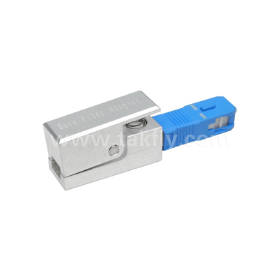 SC Square Type Bare Fiber Adapter ✅ ไม่มีเอโป๊กซี่ สามารถใช้ได้ใหม่ได้ เสียการใส่น้อย สําหรับการทดสอบและการวัดไฟเบอร์ออปติกส์