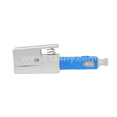 SC Square Type Bare Fiber Adapter ✅ ไม่มีเอโป๊กซี่ สามารถใช้ได้ใหม่ได้ เสียการใส่น้อย สําหรับการทดสอบและการวัดไฟเบอร์ออปติกส์