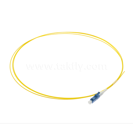 LC Simplex Fiber Optic Pigtail – 0.9/2.0/3.0mm Cable Diameters, Connectorized One End, Bare Fiber on the Other, for Optical Termination Boxes, Splicing & Equipment Interconnection