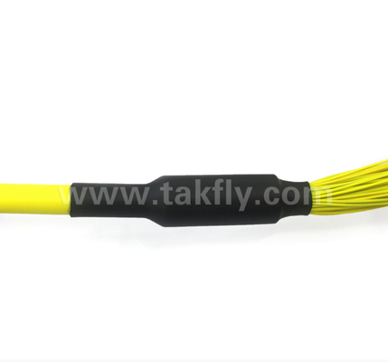 96-Core LC-LC Pre-terminated Breakout Patch Cord หนาแน่นสูง, การตั้งค่า Breakout Custom (Bare Fiber / 0.9mm / 2.0mm / 3.0mm) สําหรับศูนย์ข้อมูลและการใช้งานภายในและภายนอก