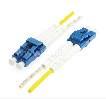 LC Fiber Optic Connector SX/DX Simplex & Duplex, Small Form-Factor, Low Insertion Loss สําหรับเครือข่ายความหนาแน่นสูง