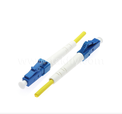 LC Fiber Optic Connector SX/DX Simplex & Duplex, Small Form-Factor, Low Insertion Loss สําหรับเครือข่ายความหนาแน่นสูง
