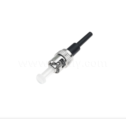 ST สายเชื่อมไฟเบอร์ออปติก รางบายอเน็ต Twist-Lock ความสูญเสียการใส่ที่ต่ํา คอมพลิเคชัน Multimode/Singlemode
