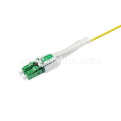MPO/MTP Patchcord Fanout Uniboot LC SingleMode Breakout สายไฟเบอร์ออปติกสําหรับศูนย์ข้อมูล