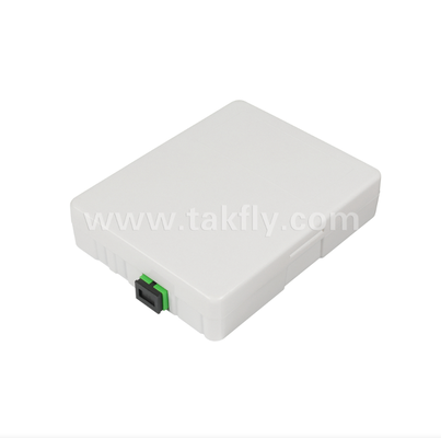 TKS-1806-02GB Fiber Termination Box- โต๊ะทํางานหรือติดผนัง เหมาะสําหรับ FTTH Final Drop & Pigtail Termination