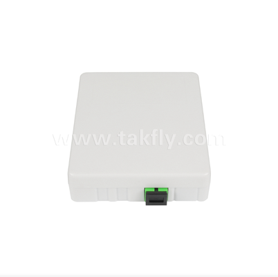 TKS-1806-02GB Fiber Termination Box- โต๊ะทํางานหรือติดผนัง เหมาะสําหรับ FTTH Final Drop & Pigtail Termination