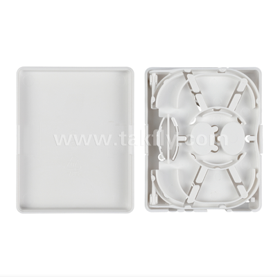 TKS-1806-02GB Fiber Termination Box- โต๊ะทํางานหรือติดผนัง เหมาะสําหรับ FTTH Final Drop & Pigtail Termination