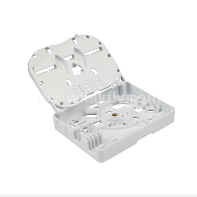 TKS-1806-02E 2-Port Wall Mount Box ✅ การป้องกันกลและการจัดการไฟเบอร์สําหรับ FTTH