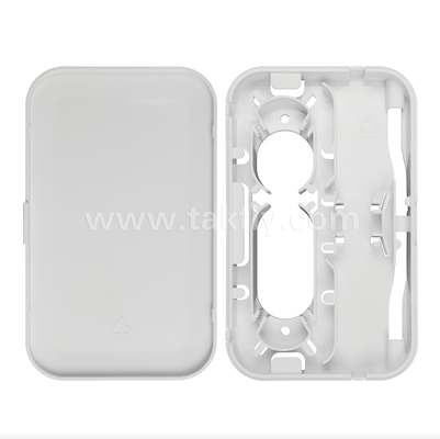 TKS-1806-01D เต้اไฟเบอร์ออปติกติดผนัง – จุดเชื่อมต่อ 1 พอร์ต สำหรับ FTTH และระบบพื้นที่ทำงาน
