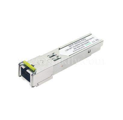 TK-B3512-3SCD20 SFP Bi-Directional Transceiver – 1.25Gbps, 20km, SC Interface, Single-Fiber Bidirectional for Gigabit Ethernet & Fibre Channel