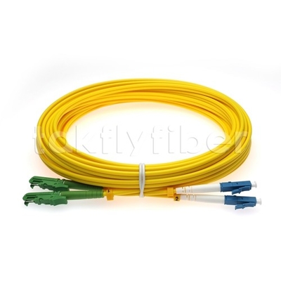 APC ถึง LC PC Duplex Patch Cable 3.0 มม. SM G652D 1310nm สำหรับเครือข่ายโทรคมนาคม