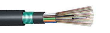 สายเคเบิลภายนอก GYFTY53 2-144F ภาพยนต์แบบ Duplex Sheath ด้วยวัสดุ MDPE / HDPE Sheath
