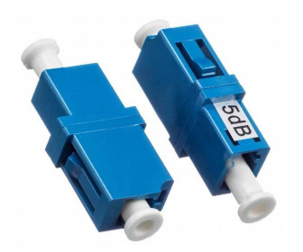 โลหะ LC / UPC เฟสต์เมีย-เมียไฟเบอร์ออฟติก Attenuator สําหรับการอ่อนแอสัญญาณ