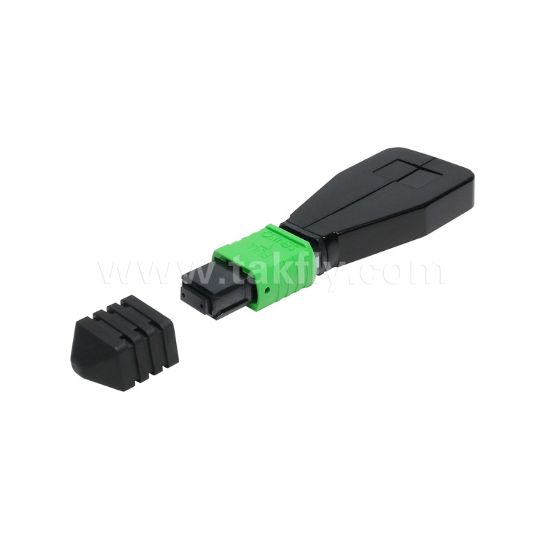 OEM ไฟเบอร์ออปติก ลูปแบ็ค MPO MTP Connector SM/MM คาเบลประกอบสําหรับศูนย์ข้อมูล FTTX