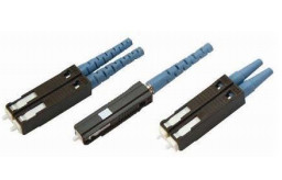MU Simplex หรือ Duplex Fiber Optic Connector สําหรับเครือข่าย LAN และ WAN