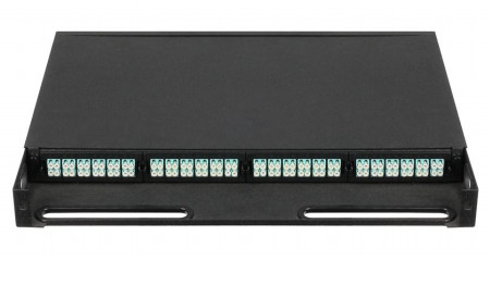 TK-HRS-1096A MPO MTP คาเซ็ท แพนเอลการจัดการสําหรับศูนย์ข้อมูล ความสูง 1U