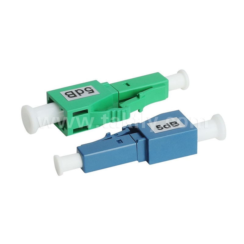 OEM ไฟเบอร์ออปติก แอตเนิวเอเตอร์คงที่ LC SM/MM UPC/APC เพศชาย/เพศหญิงสําหรับศูนย์ข้อมูล FTTX