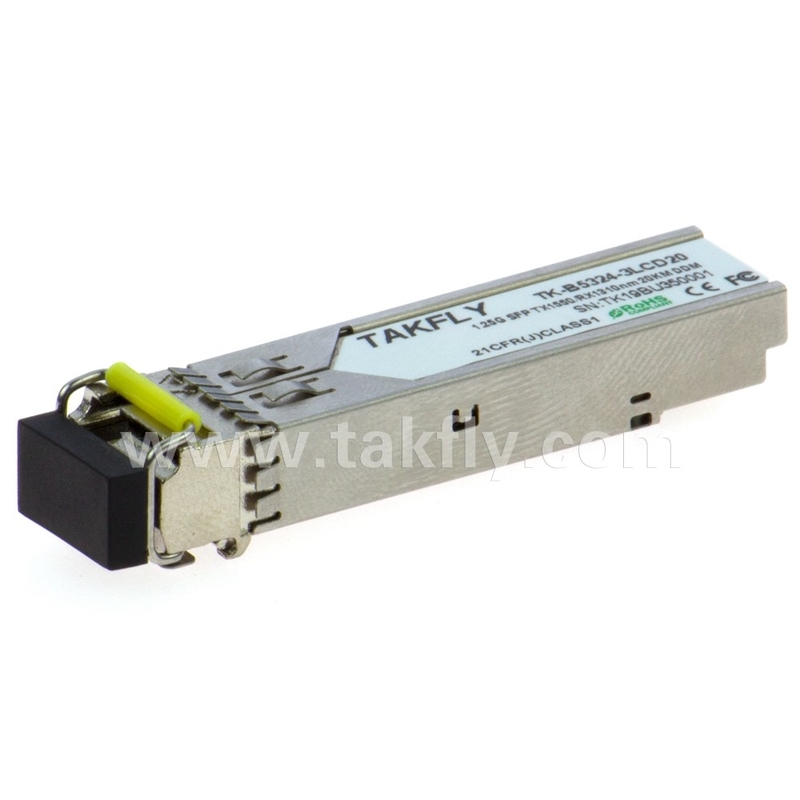 1.25G SFP BIDI Tx1550/Rx1310nm 20KM SMF DDM LC CISCO JUNIPER HUAWEI รองรับ SFP โมดูลตัวถ่ายออปติก