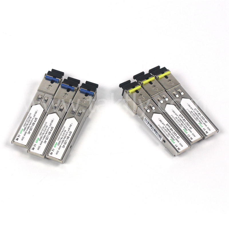 1.25G SFP BIDI Optical Transceiver Module Tx1310/Rx1550nm 40KM SMF DDM LC CISCO JUNIPER HUAWEI รองรับ