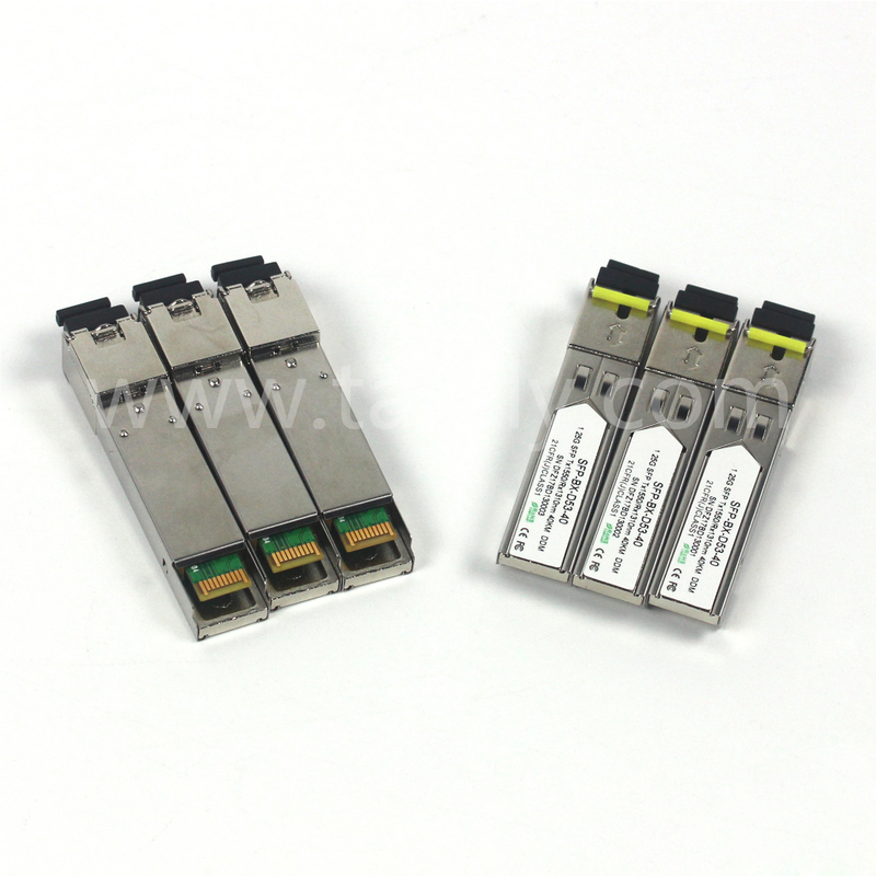 1.25G SFP BIDI Optical Transceiver Module Tx1550/Rx1310nm 40KM SMF DDM LC CISCO JUNIPER HUAWEI รองรับ