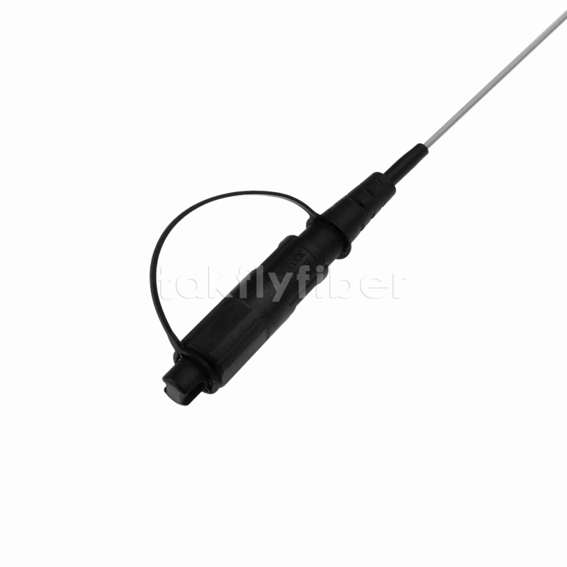 Optitap SC/APC 1Core FTTH Self-Support Drop Cable Fiber Optic Pigtail 40M SM G657A1 LSZH แจ็คเก็ตแรงเสียดทานต่ำ