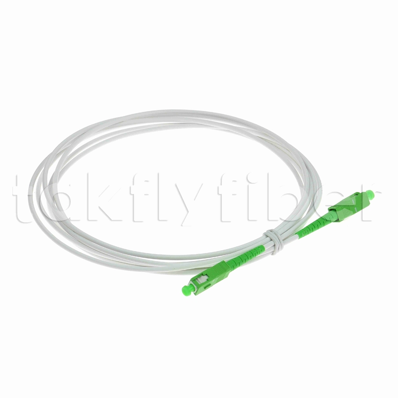 ทนต่อแมลง G657A2 SC APC สายพัดพัดไฟเบอร์ออปติก สายพัดพัดสายพัดพัดไฟเบอร์อปติก