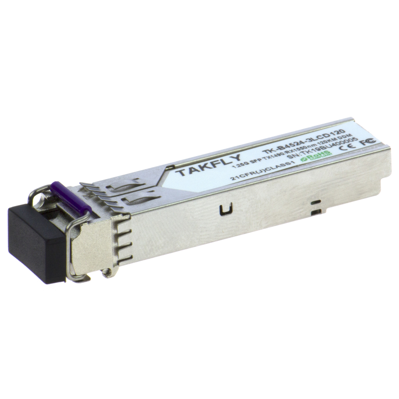 1.25G SFP BIDI Transceiver Tx1490/Rx1550nm 120KM SMF DDM LC CISCO JUNIPER HUAWEI รองรับ