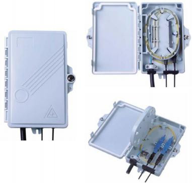 กล่องปลายเส้นไฟฟ้า FTTH เหมาะสําหรับการใช้ในภายในและภายนอก