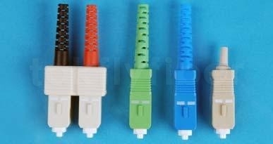 SC เครื่องเชื่อมแบบง่ายหรือแบบสองแบบ ที่เข้ากับมาตรฐาน ANSI, IEC, TIA/EIA, NTT และ JIS