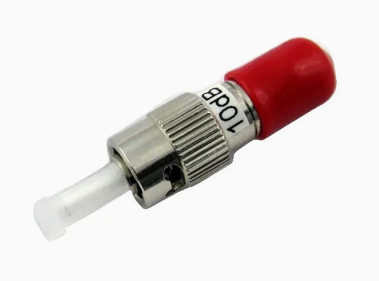 1dB-30dB ST/UPC/APC ตัวลดความหนาของไฟเบอร์ออฟติกเพศชาย-เพศหญิง พร้อม ST APC/UPC Connector