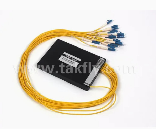 1270nm 1610nm 1X16CH มักซ์ Passive Mux&amp;Demux ABS โมดูล CWDM 2.0mm 3.0mm SC APC