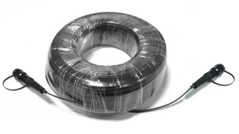 FTTH Drop Cable Patchcord G657A1 LZOH SC/APC-SC/APC, 3.0*2.0mm, Non Messenger Wire