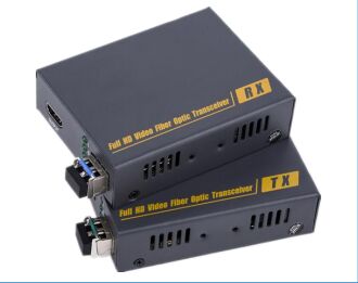 4K HDMI 1.4 KVM สองทิศทาง Fiber Optic Video Extender 225MHz สำหรับ Video Wall Controller