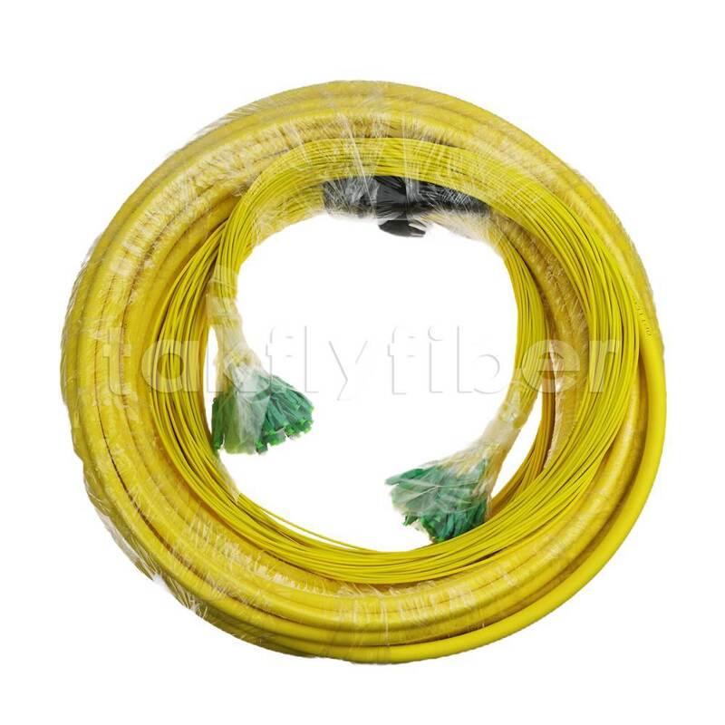 48 Core Fiber Optic Patch Cord with Low Insertion Loss and High Temperature Stability for Data Centers