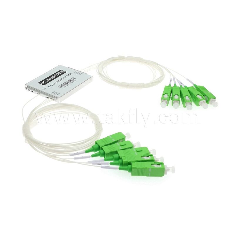 CCWDM 8+1Channel Compact Gross Wavelength Division Multiplexer G657A1 สายไฟเบอร์ออปติกสําหรับศูนย์ข้อมูล FTTX