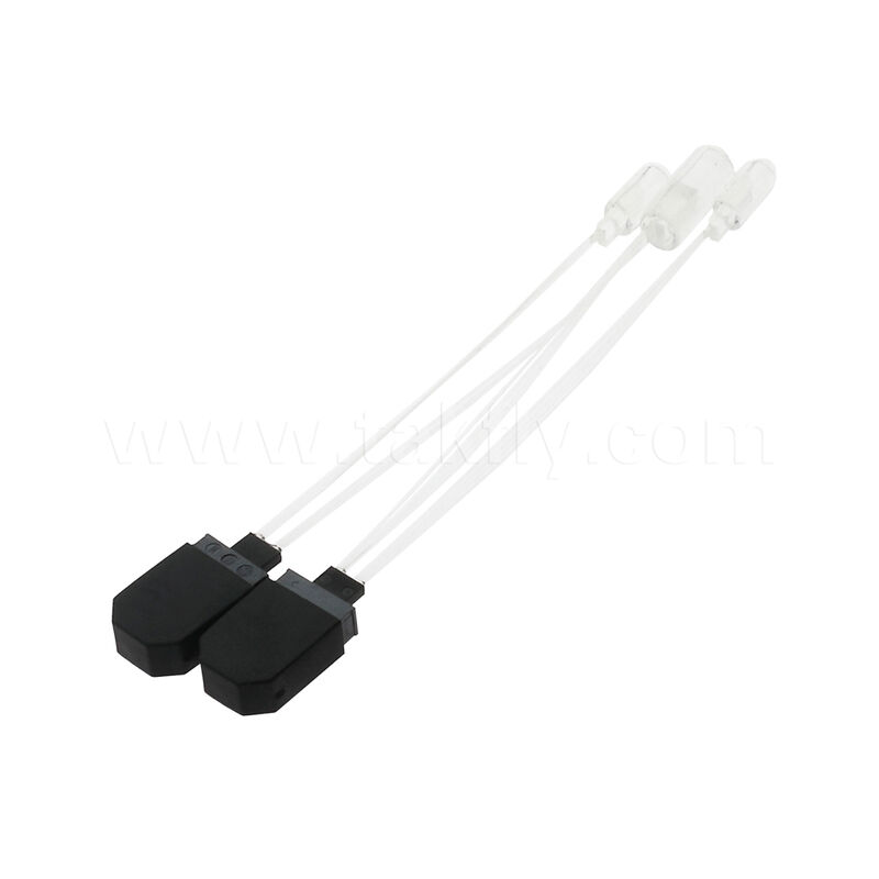 2 x MT Ferrule ถึง 3 x FA Fiber Array สายไฟเบอร์ออปติกสําหรับการใช้งานความหนาแน่นสูงในโทรคมนาคม