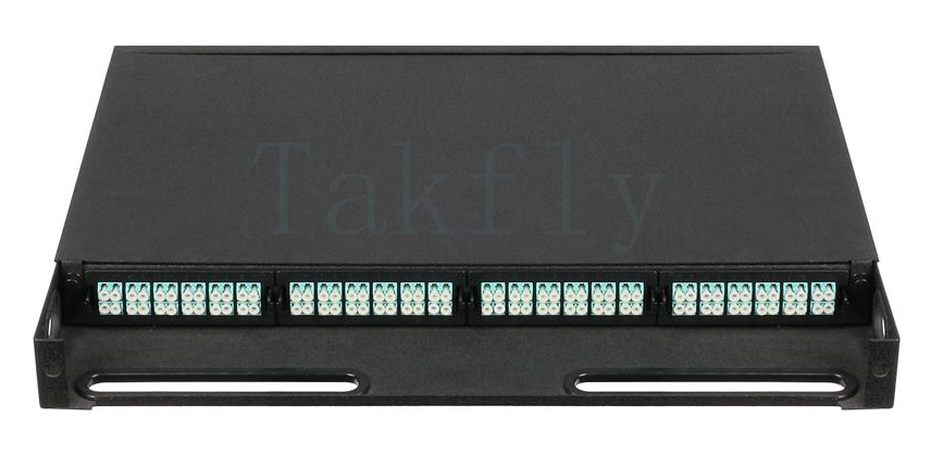 MPO/MTP to LC Cassette Management Panel ราค-มอนท์ สําหรับสายไฟเบอร์ความหนาแน่น