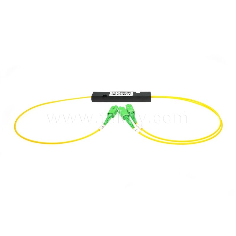 PLC Fiber Splitter ₹ 3.0mm Mini ABS Box, SM G657A1, SC/APC สําหรับการเชื่อมต่อและกระจายสัญญาณทางออปติกในระบบ PON