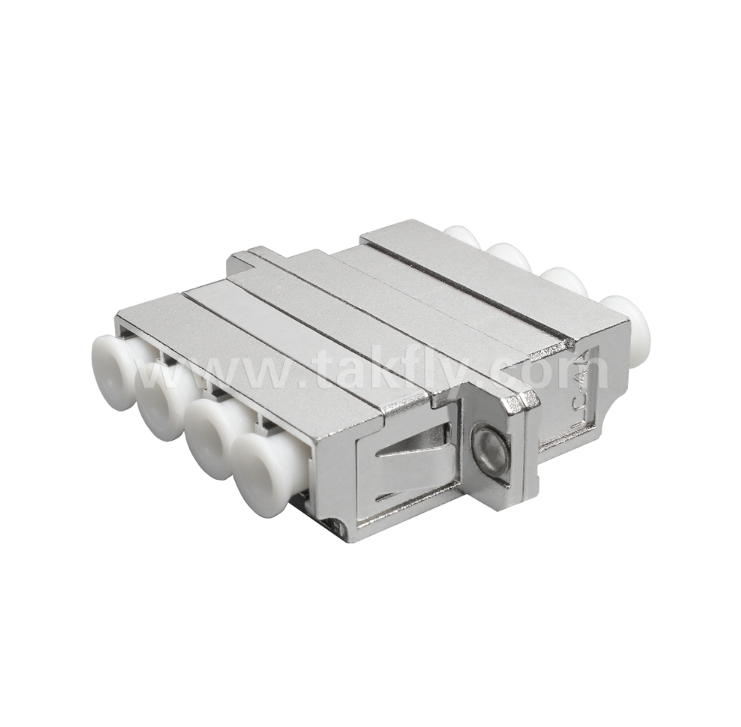 อะแดปเตอร์โลหะ LC Quad – อินเทอร์เฟซ LC ความหนาแน่นสูง 4 พอร์ต ทนทาน สูญเสียต่ำ ทนต่ออุณหภูมิสูงและต่ำ