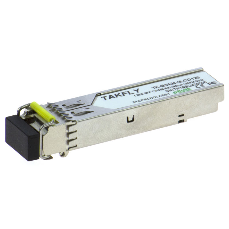 1.25gbps 40/80/120km CWDM สายไฟเบอร์ออปติก SFP โมดูล SFP เครื่องรับสัญญาณ SFP สําหรับ ODF