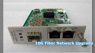 10G Fiber Media Converter โซลูชั่นเครือข่ายที่เชื่อถือได้