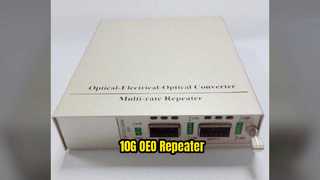 10G OEO Fiber Repeater SFP+ ถึง SFP+ Network Boost