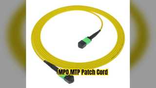 ศูนย์ข้อมูลความเร็วสูงสายแพทช์ MPO MTP