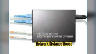 ขยายระยะทางเครือข่าย 120 กม. Fiber Media Converter