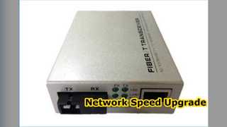 Gigabit Fiber Media Converter TX เป็น FX