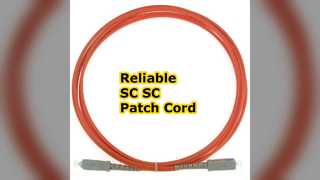 SC SC Patch Cord สายไฟเบอร์ออปติกดูเพล็กซ์ Simplex
